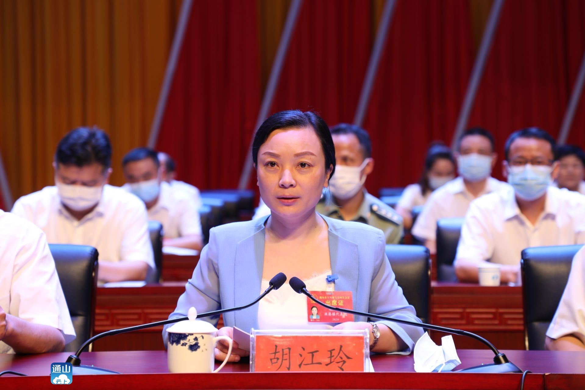 两会动态通山县第十八届人民代表大会第四次会议举行选举大会